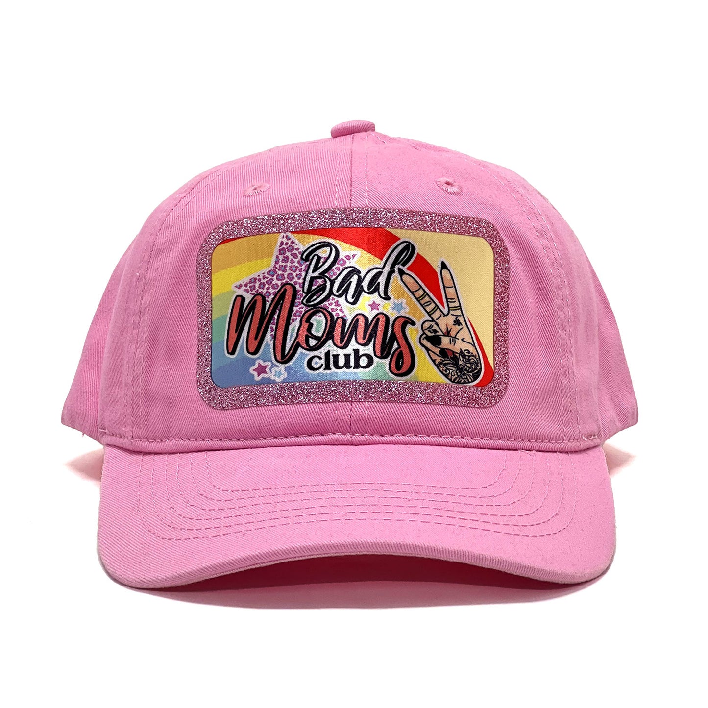 Empowering 'Bad Moms Club' Premium Snapback Trucker Hat Stylish