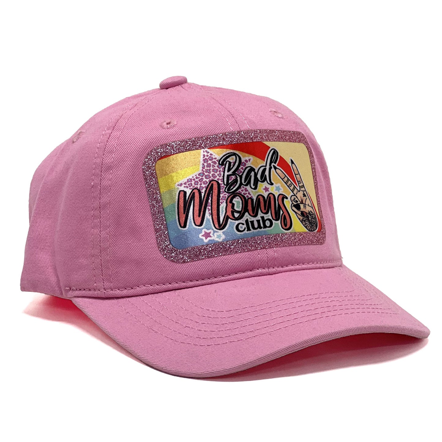 Empowering 'Bad Moms Club' Premium Snapback Trucker Hat Stylish