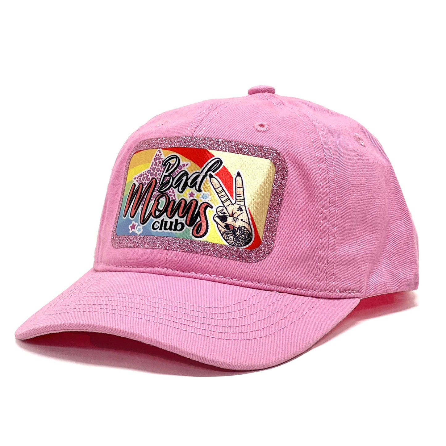 Empowering 'Bad Moms Club' Premium Snapback Trucker Hat Stylish