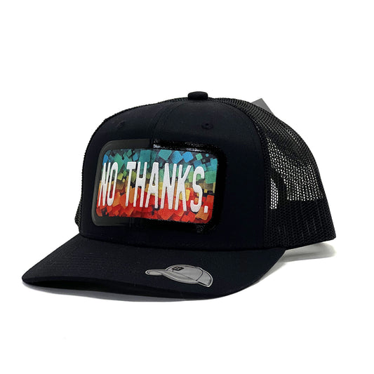 Urban Rebel 'No Thanks' Stylish Premium Snapback Trucker Caps