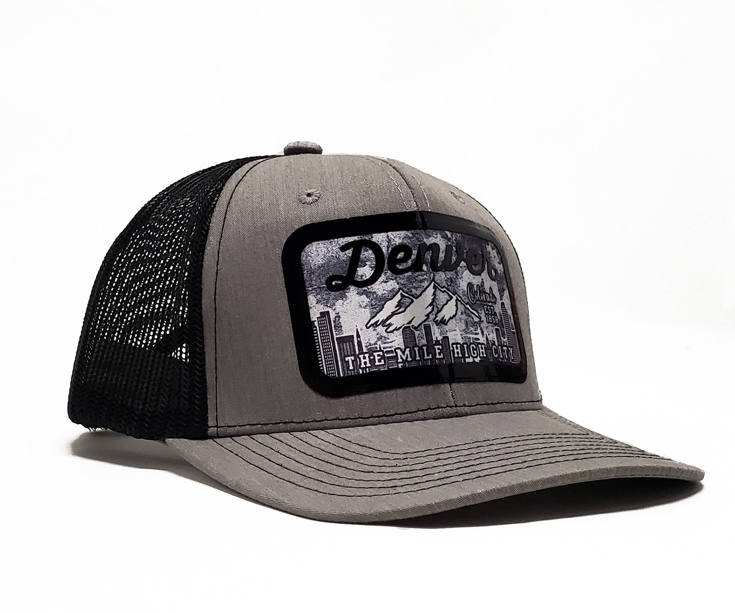 Denver Colorado The Mile High City Premium Trucker Hat & Baseball Cap, City-Inspired Denver Fans