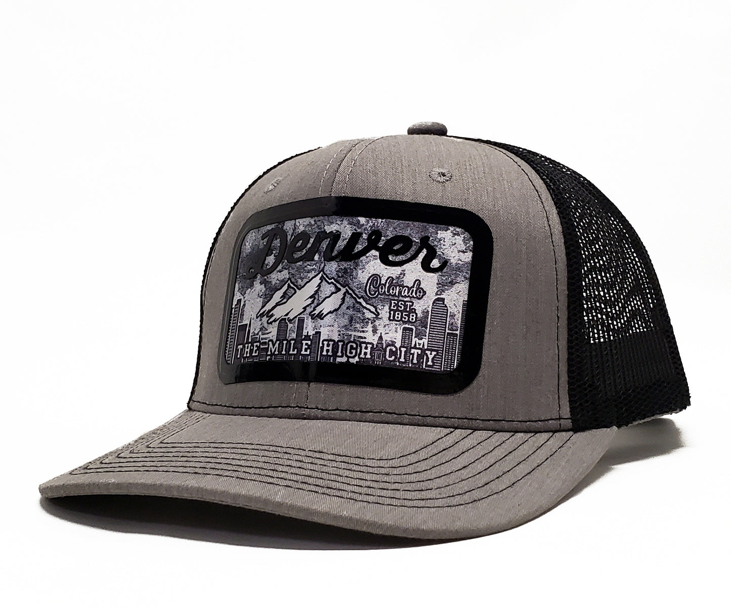 Denver Colorado The Mile High City Premium Trucker Hat & Baseball Cap, City-Inspired Denver Fans