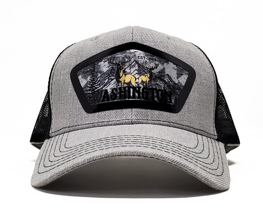 Unisex 'Washington State' Premium Breathable Trucker &  Ajustable Baseball Cap