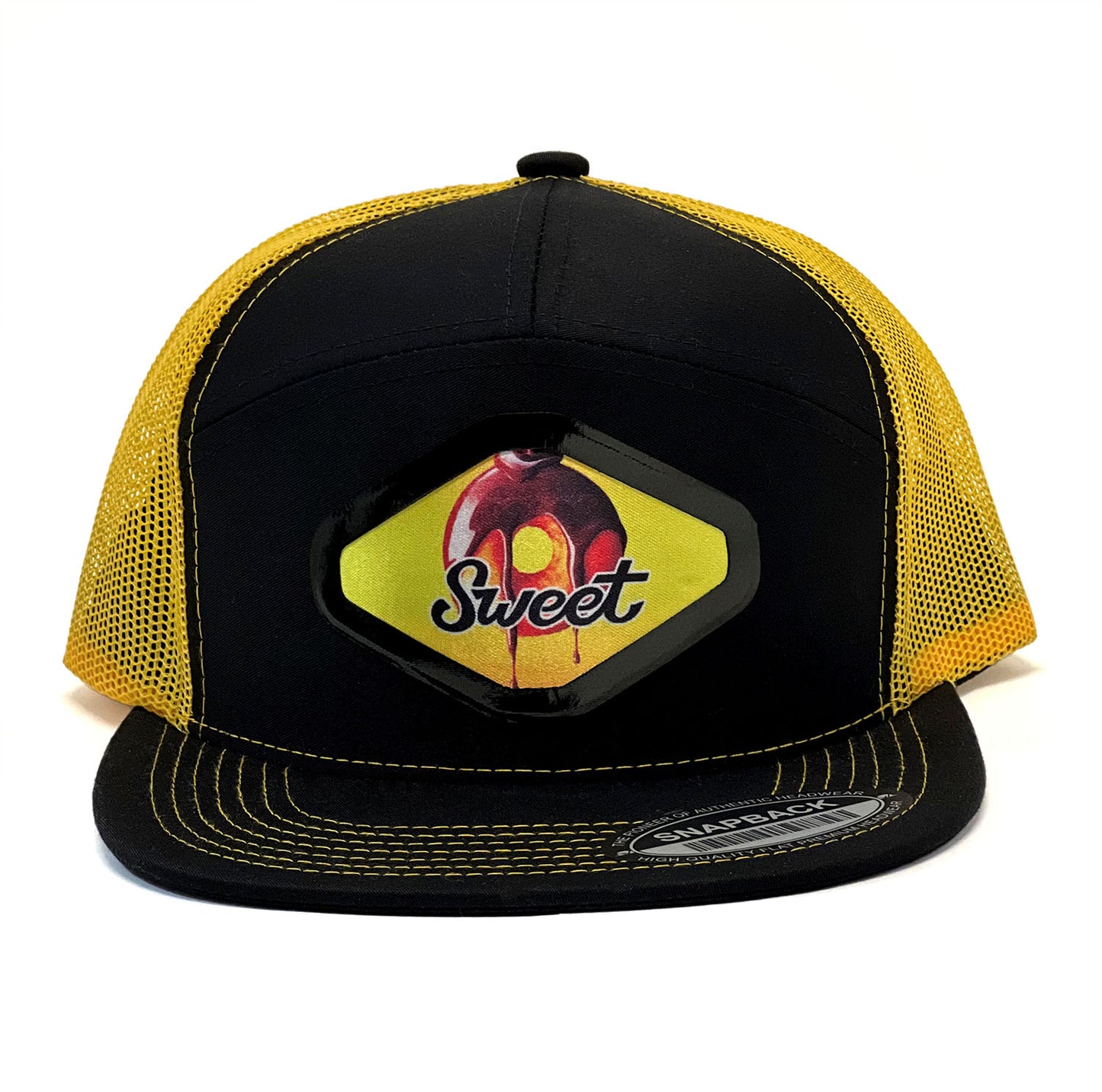 Donut-Themed 'Sweet' Premium Mesh Trucker Hat Stylish