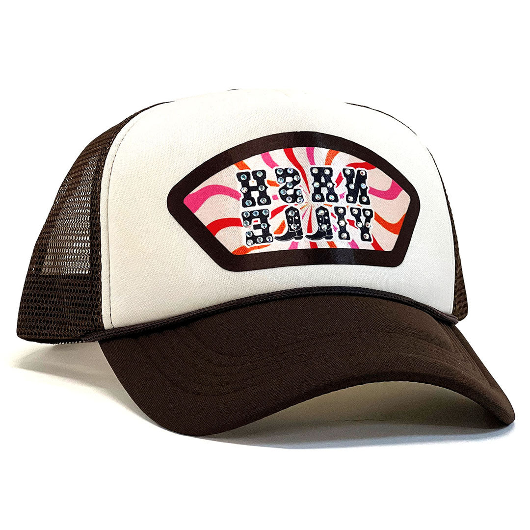 Nashville - Verbiage Stone & Patch Trucker Cap