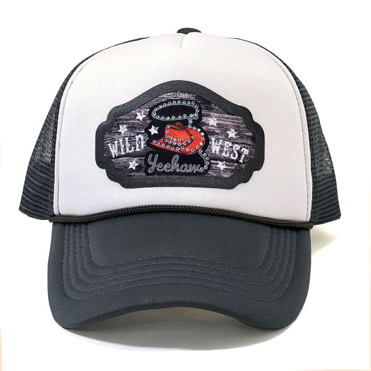 Wild West Yeehaw Premium Trucker & Baseball Hat Classic Western-Style Accessories for Country Lovers