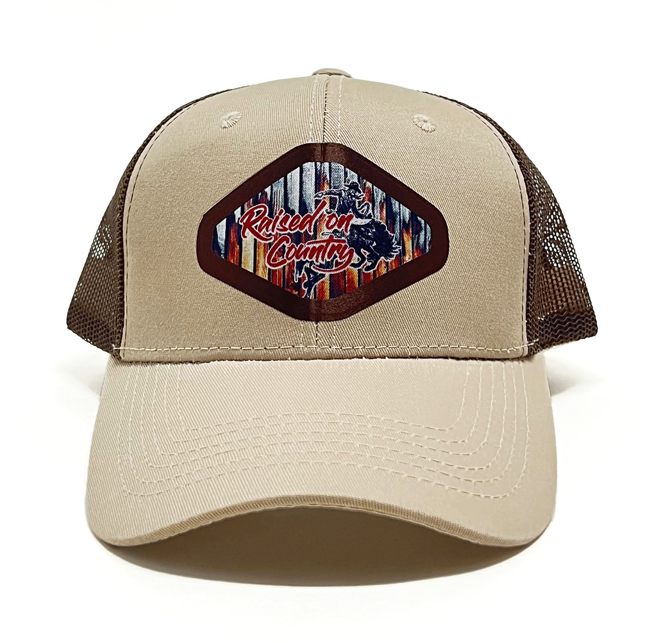 Raised on Country Western Style Premium Trucker & Country Hat: Classic Country Accessories Outdoor