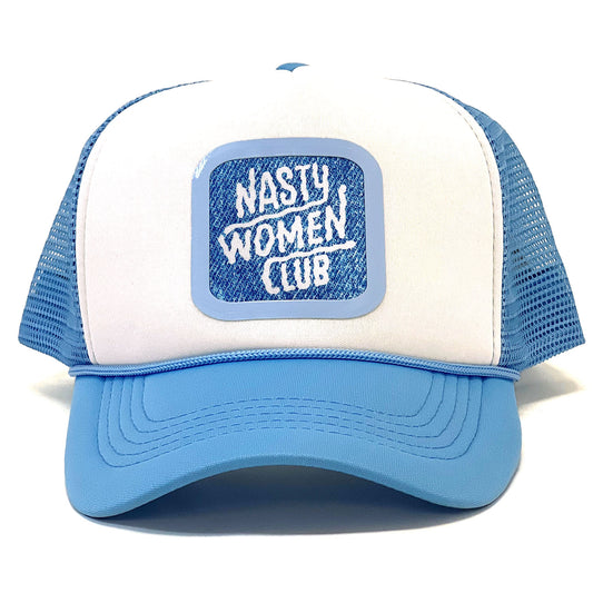 Stylish Breathable 'Nasty Women Club' Snapback Premium Trucker Caps