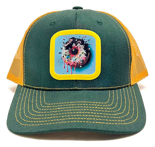 "Donuts" Style Premium Snapback Trucker & Baseball Caps, Sugary & Sweet Designs for Dessert Lovers