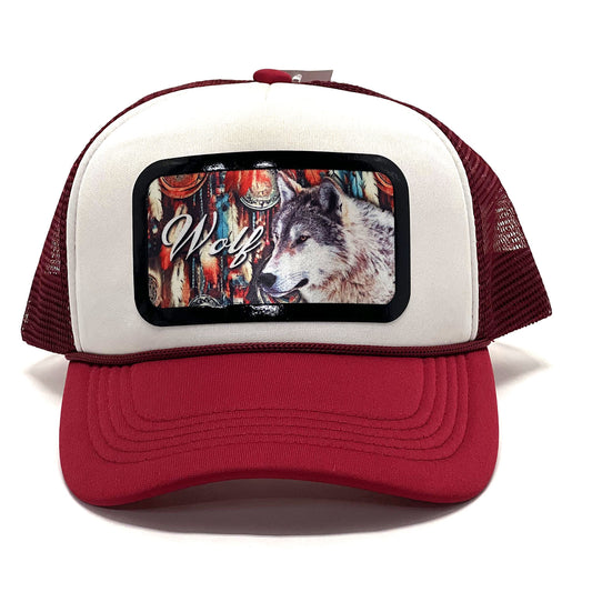 Wolf Animal Style Trucker Cap - Unique Design, Perfect for Nature Lovers, Outdoor – Premium Quality