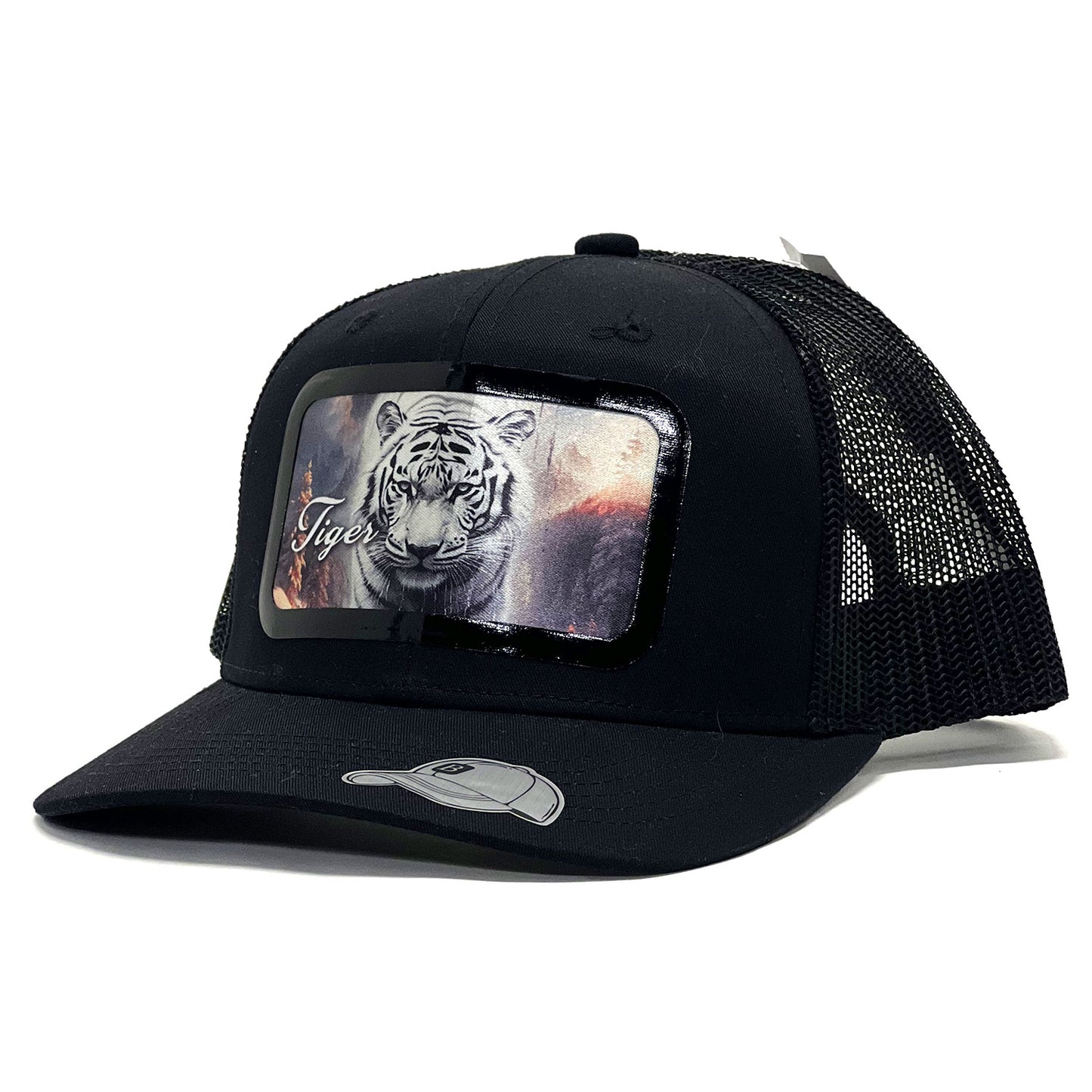 Adventure-Inspired 'Tiger' Wild Style Premium Snapback Trucker Hat Stylish