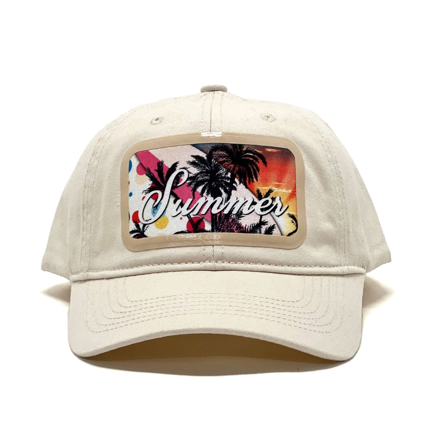 Beach-Ready 'Summer' Snapback Unisex Premium Trucker Hat