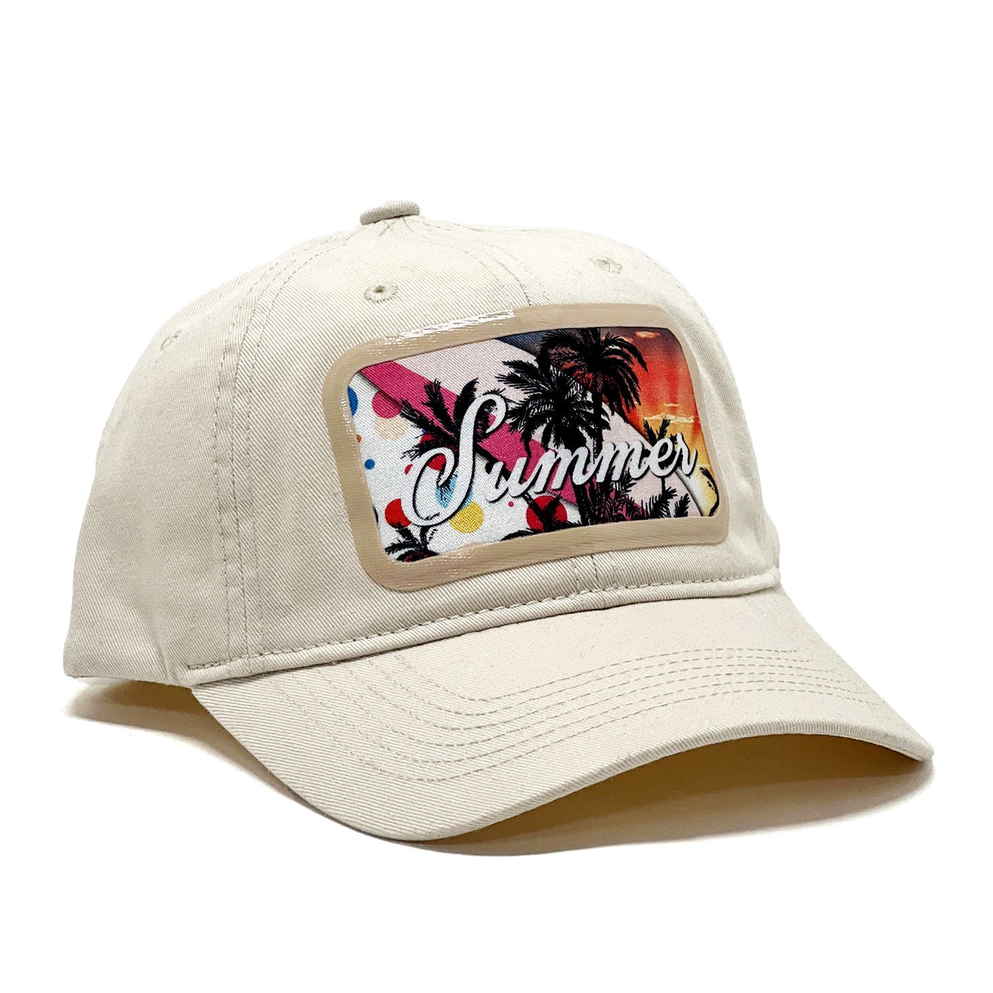 Beach-Ready 'Summer' Snapback Unisex Premium Trucker Hat