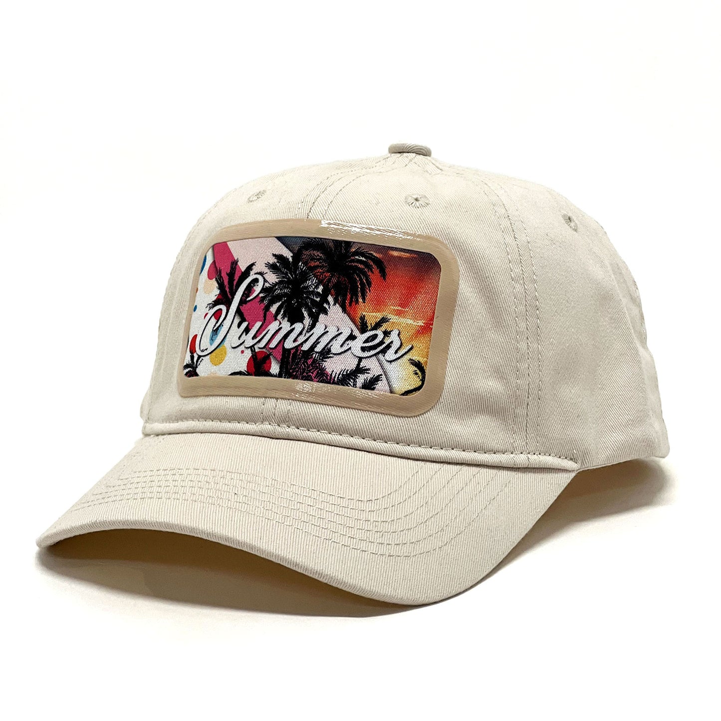 Beach-Ready 'Summer' Snapback Unisex Premium Trucker Hat