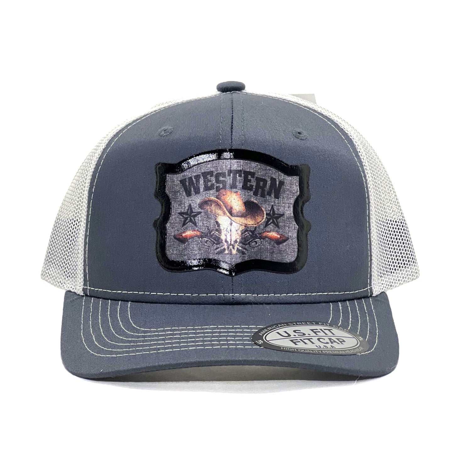 'Western' Premium Trucker Caps with Trendy Designs Fashionable $ Modern Headwear for Cowboy Lovers