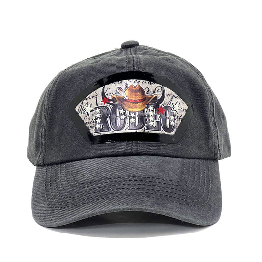 Western Style 'Rodeo' Premium Snapback Trucker Hat Country Lovers Breathable