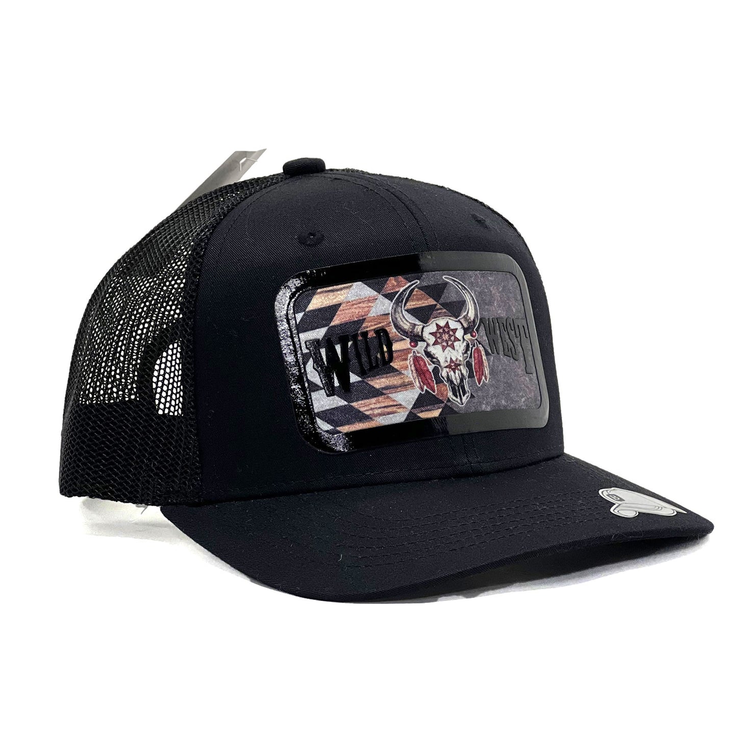 Western 'Wild West' Premium Snapback Trucker Hat