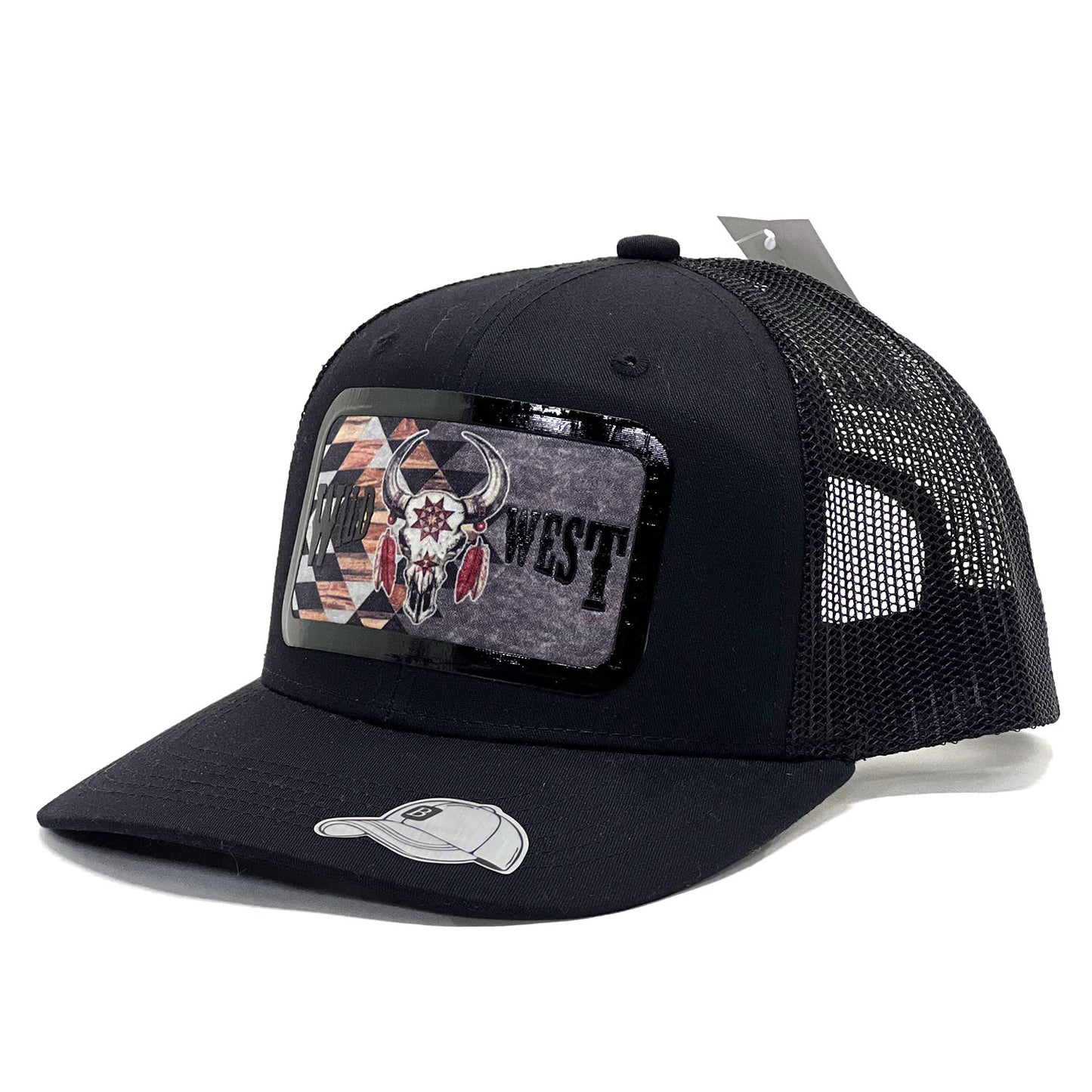 Western 'Wild West' Premium Snapback Trucker Hat