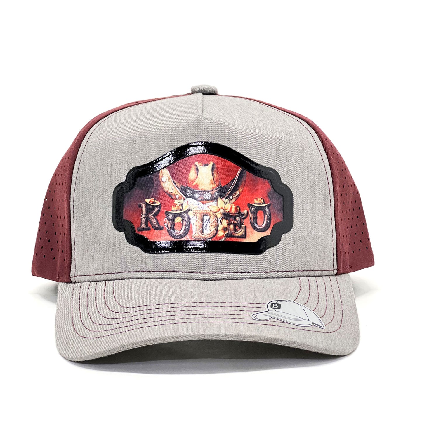 'Rodeo' Cowboy Western Style Unisex Premium Trucker & Snapback Trendy Baseball Cap, Country Lovers