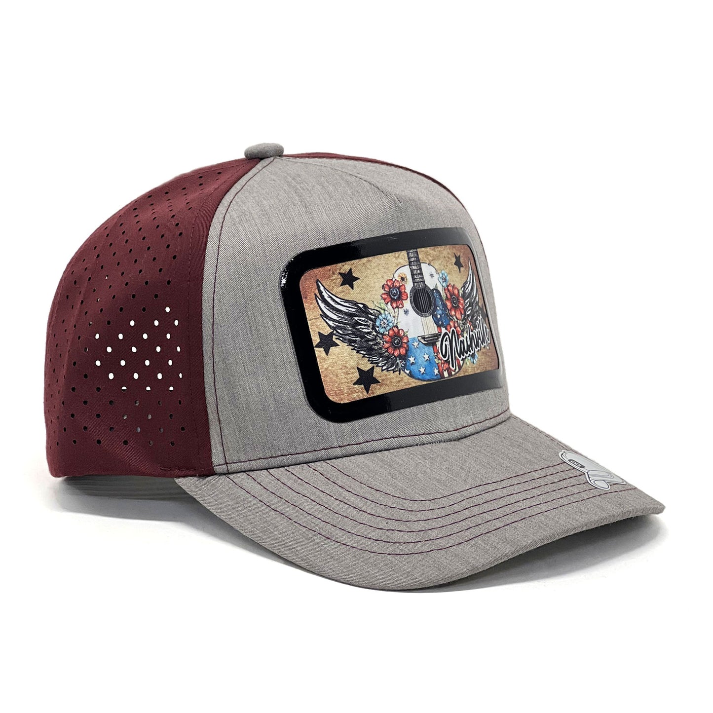 Country Music-Inspired 'Nashville' Unisex Snapback Trucker Hat Stylish