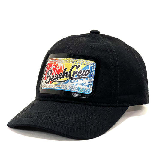 Beach Crew - Premium Baseball Caps, Vintage Snapbacks with High Quality Vinyl Sublimation Designs