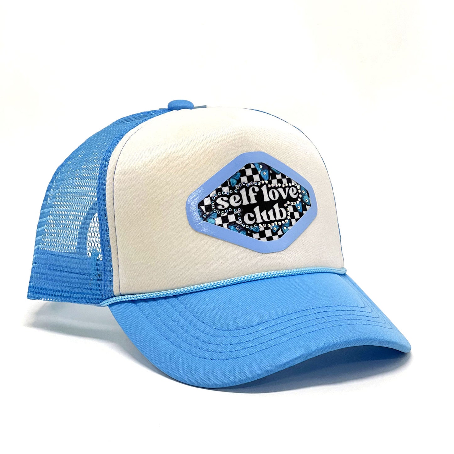 Empowering 'Self Love Club' Premium Snapback Trucker Cap Stylish