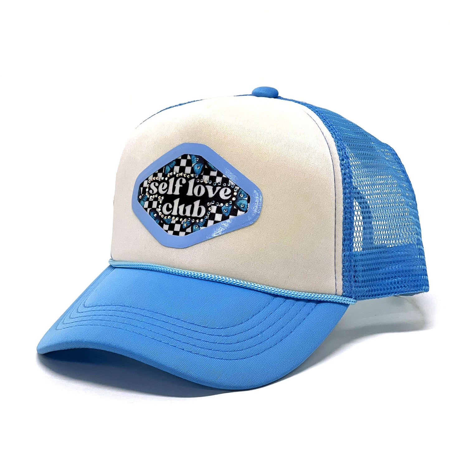 Empowering 'Self Love Club' Premium Snapback Trucker Cap Stylish