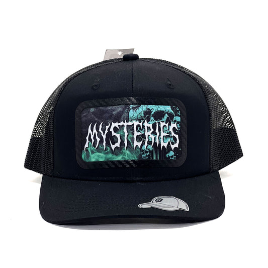 Enigmatic 'Mysteries'  Unisex Premium Snapback Trucker Hat Stylish Durable Headwear High-Quality