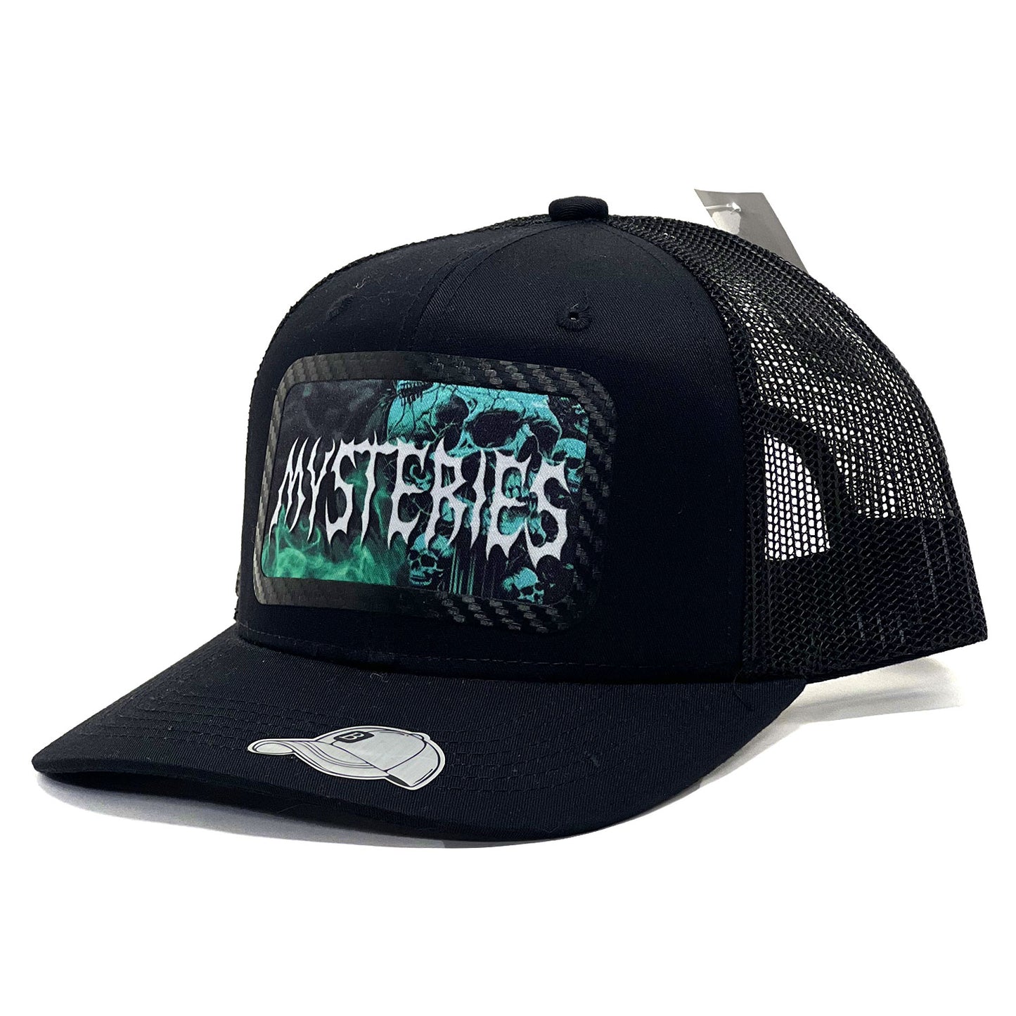 Enigmatic 'Mysteries'  Unisex Premium Snapback Trucker Hat Stylish Durable Headwear High-Quality