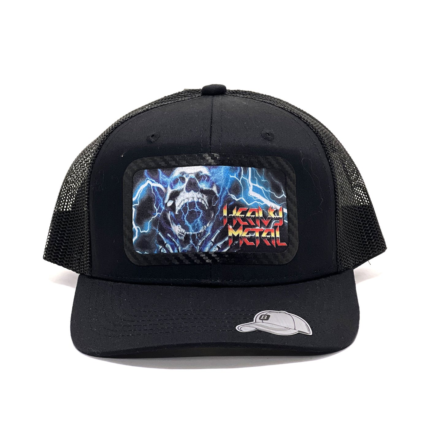 Rock-Inspired 'Heavy Metal' Trendy Premium Trucker Hat Stylish