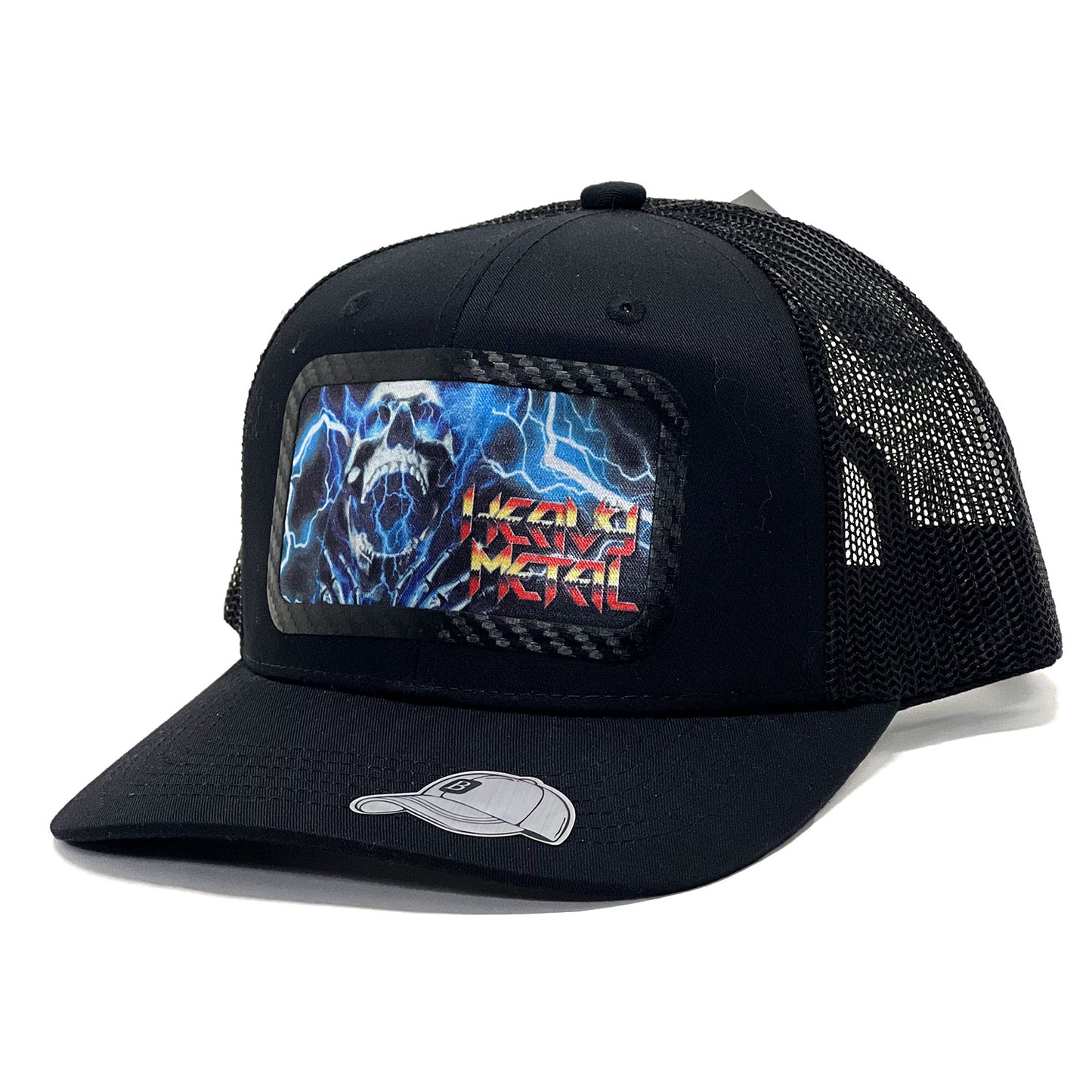 Rock-Inspired 'Heavy Metal' Trendy Premium Trucker Hat Stylish