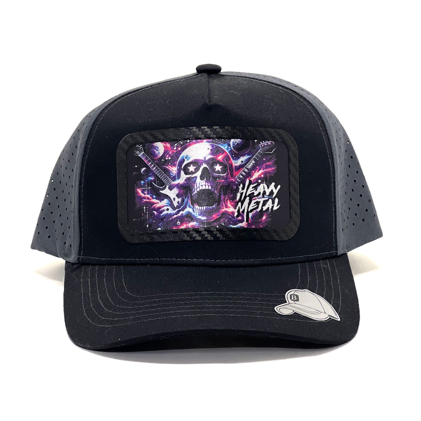 Unisex "Heavy Metal" Premium Baseball Cap|Trucker Hat, Premium, Classic Unique Designs for Rockers