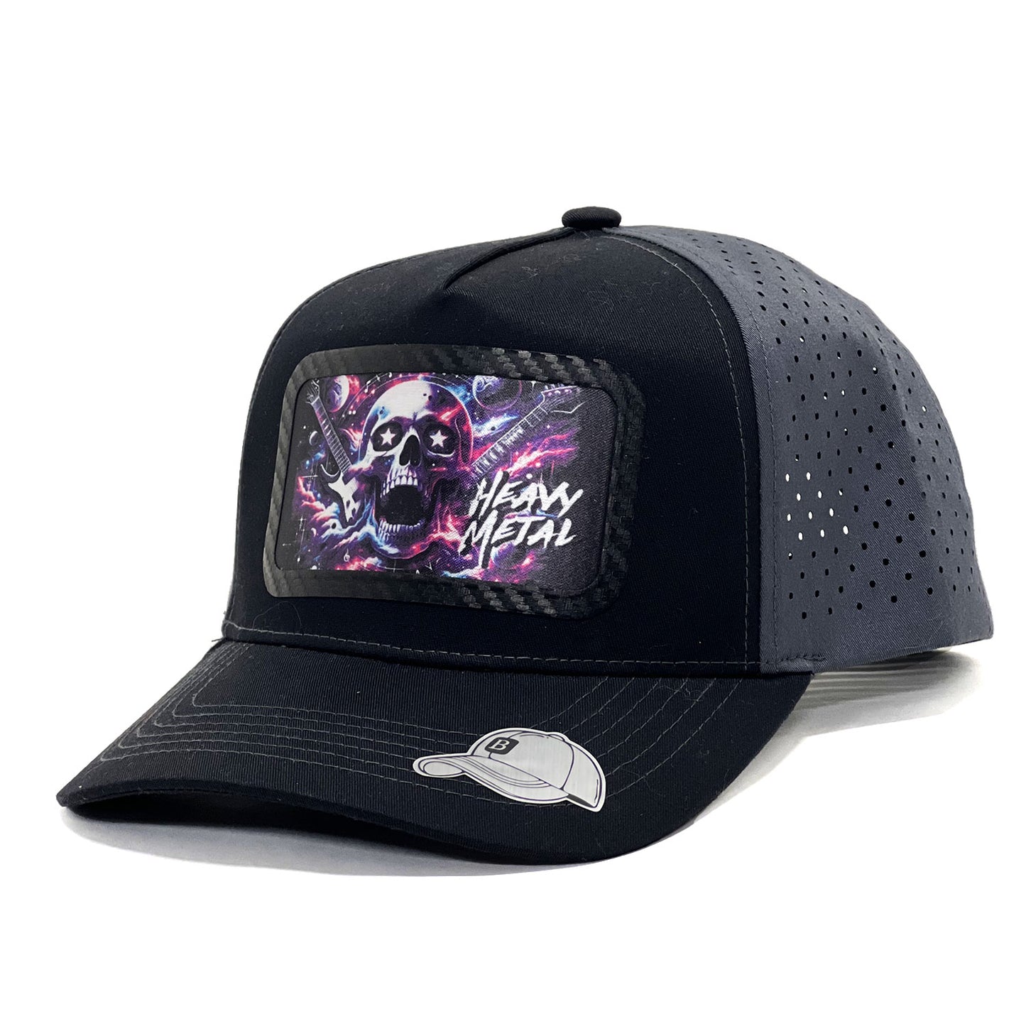 Unisex "Heavy Metal" Premium Baseball Cap|Trucker Hat, Premium, Classic Unique Designs for Rockers