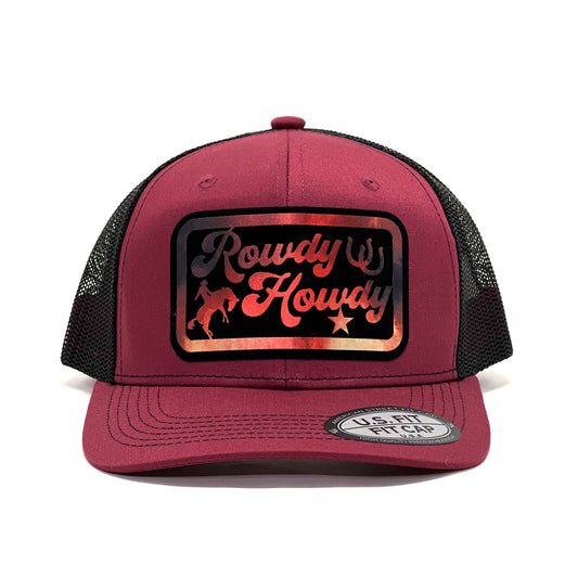 Rowdy Howdy - Western Adjustable-Fitted Baseball Hats, Snapbacks, Premium Trucker Caps & Unisex Wear