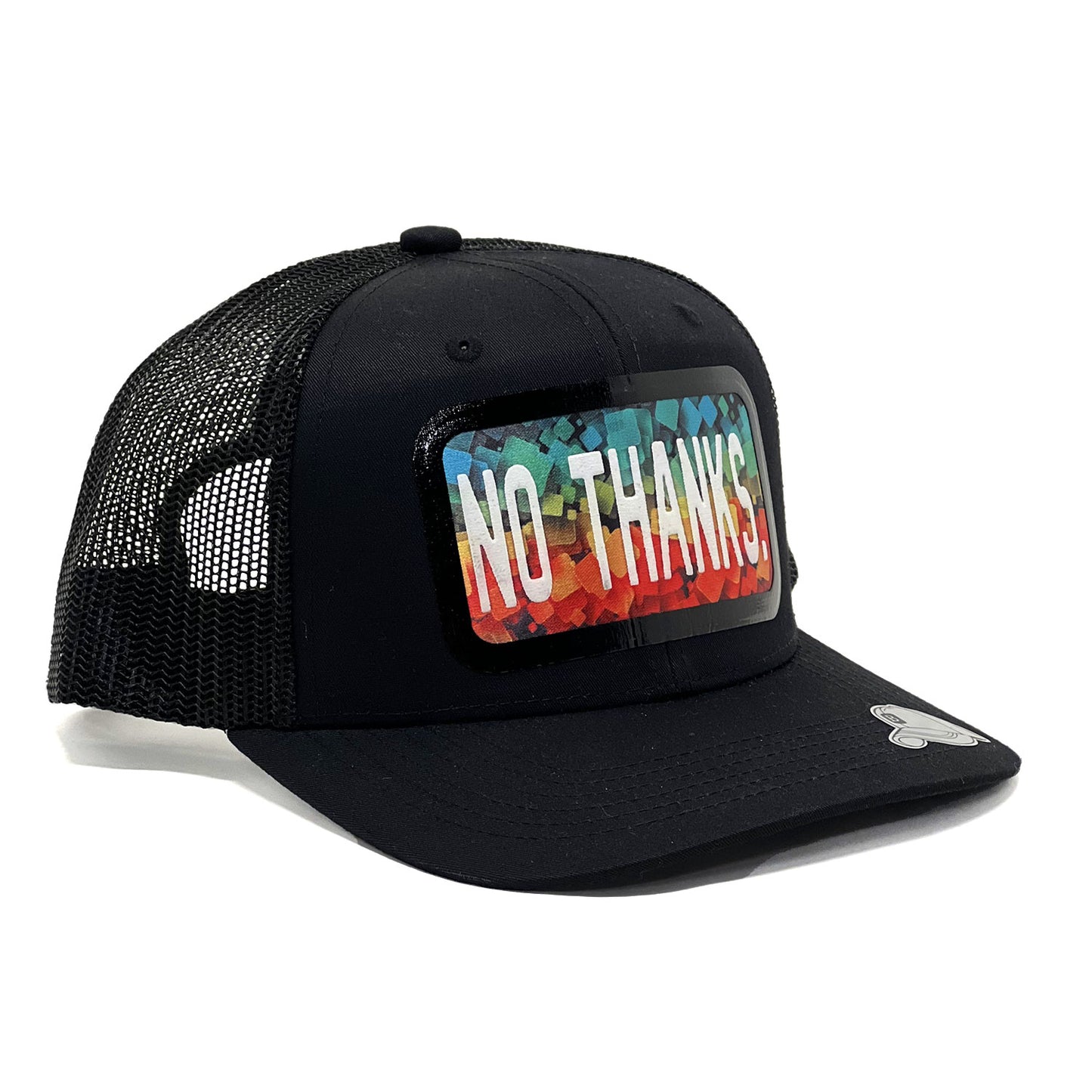 No Thanks - Verbiage Trucker Cap