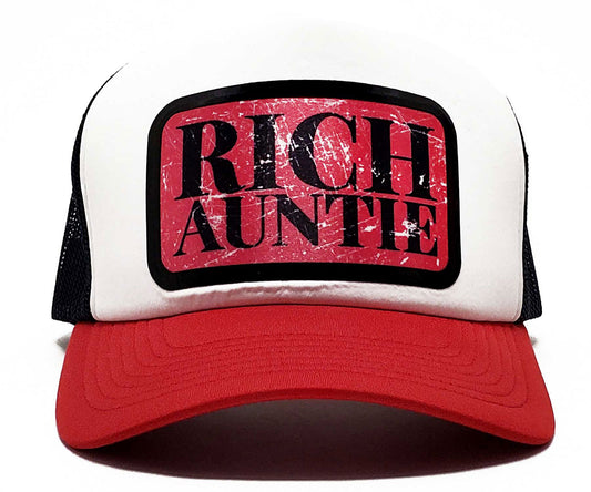 Limited Stock "Rich Auntie" Premium Trucker Caps –Shop Our Collection of Trendy Baseball Hats unisex