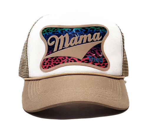 Mama Tried -  Stylish Premium Fitted Trucker & Unisex Snapback Baseball Cap, Trendy & Comfortable