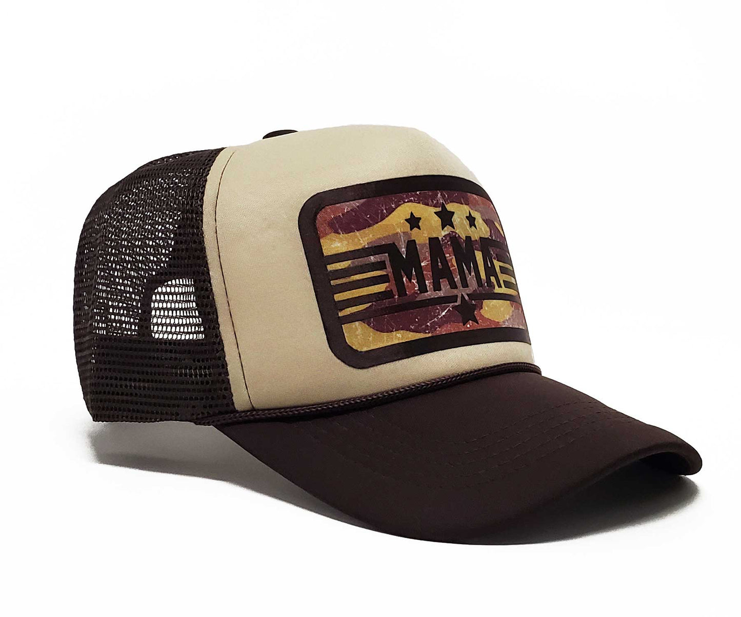 'Mama' Snapback Trucker Hat & Style Reinvented Baseball Cap, Maverick-Inspired Fashion Trendy Moms