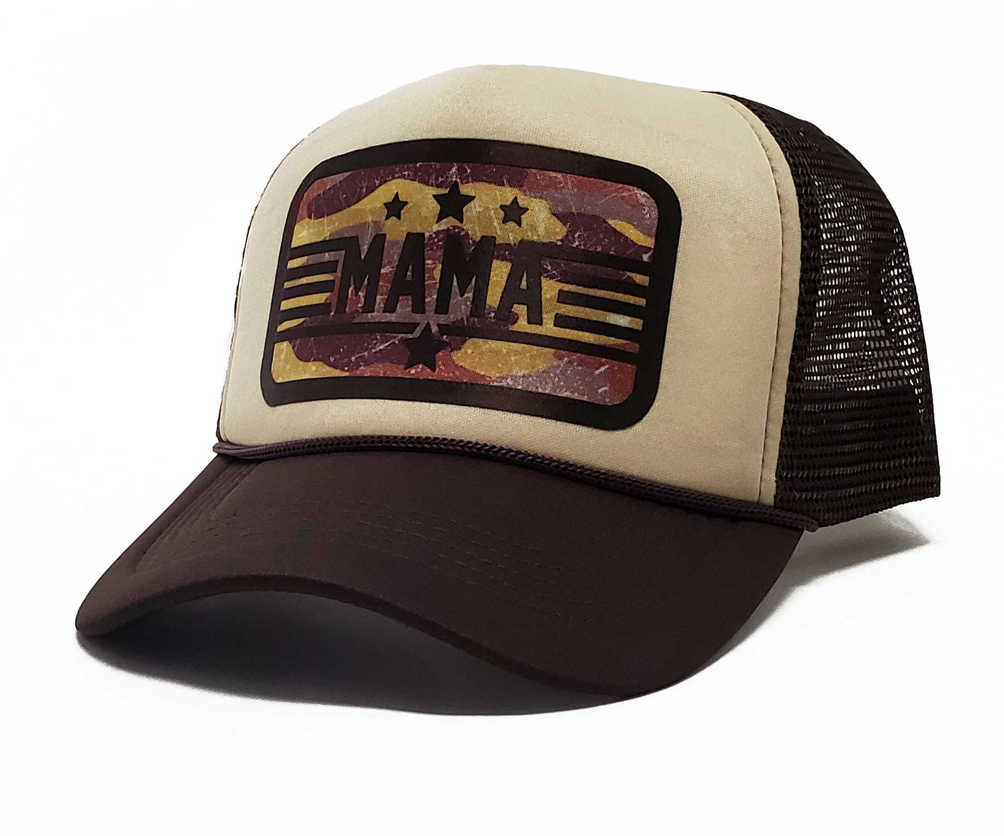 'Mama' Snapback Trucker Hat & Style Reinvented Baseball Cap, Maverick-Inspired Fashion Trendy Moms