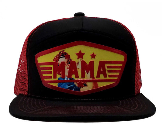 Mama Trendsetter Snapback Trucker Hat & STrendy tyle Reinvented Baseball Cap, Fashion Stylish Moms