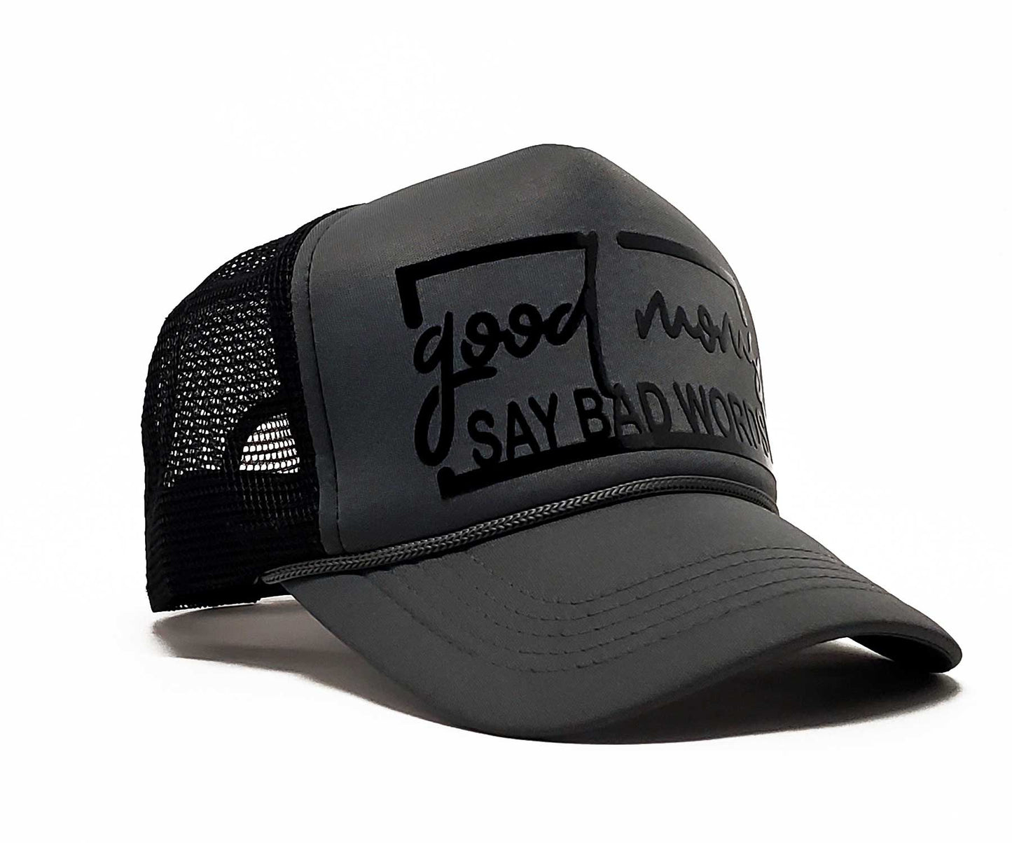 Good Moms Say Bad Words' Premium Baseball & Snapback Trucker Cap, Funny  Accessories for Parents