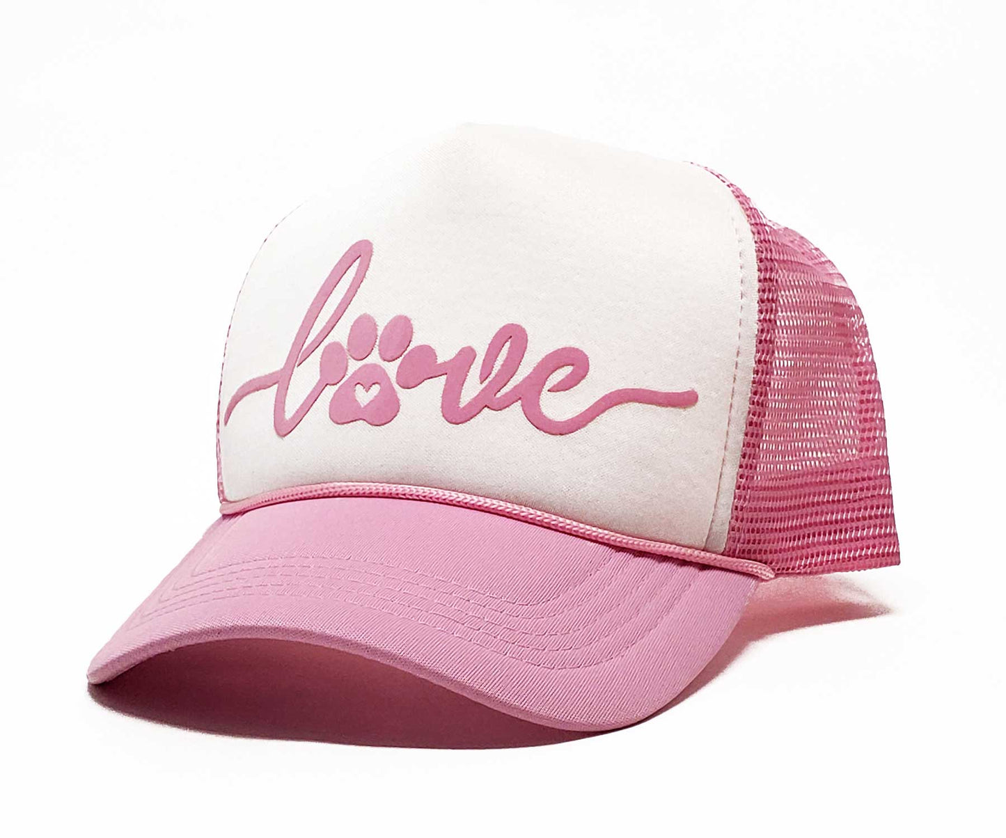 Love Pets Premium Trucker & Snapback Baseball Cap, Adorable for Casual Outfits–Comfortable & Stylish