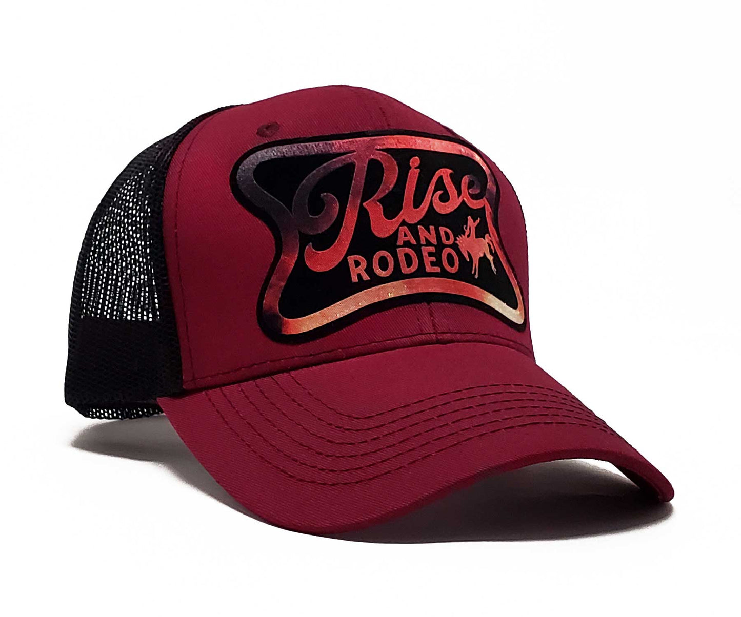 Rise and Rodeo Premium Snapback Trucker & Unisex Trendy Baseball Hats, Western-Inspired Accessories