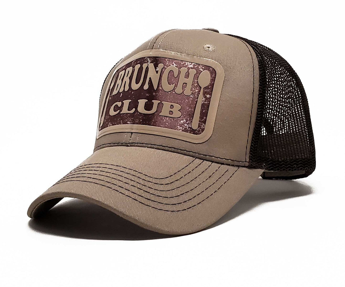 'Brunch Club' Unisex Snapback Baseball Cap & Premium Trucker Hat - Stylish for Brunch Enthusiasts