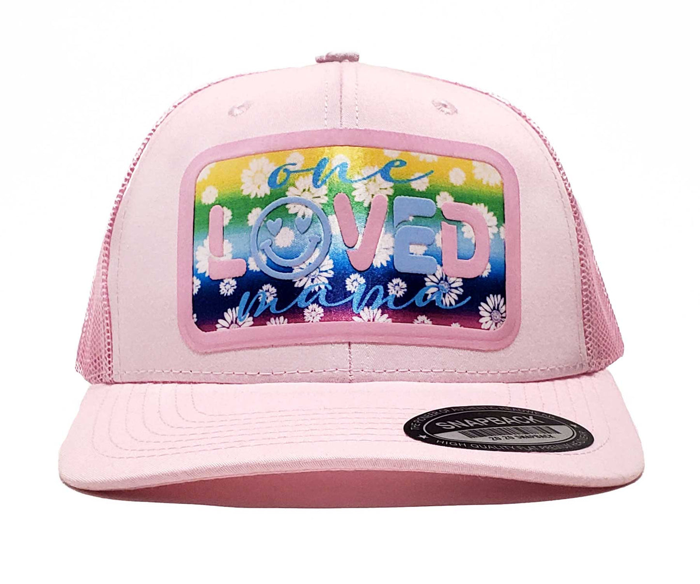 One Loved Mama Trendy Snapbacks & Meshback Hats: Stylish, Breathable & Adjustable Headwear for All