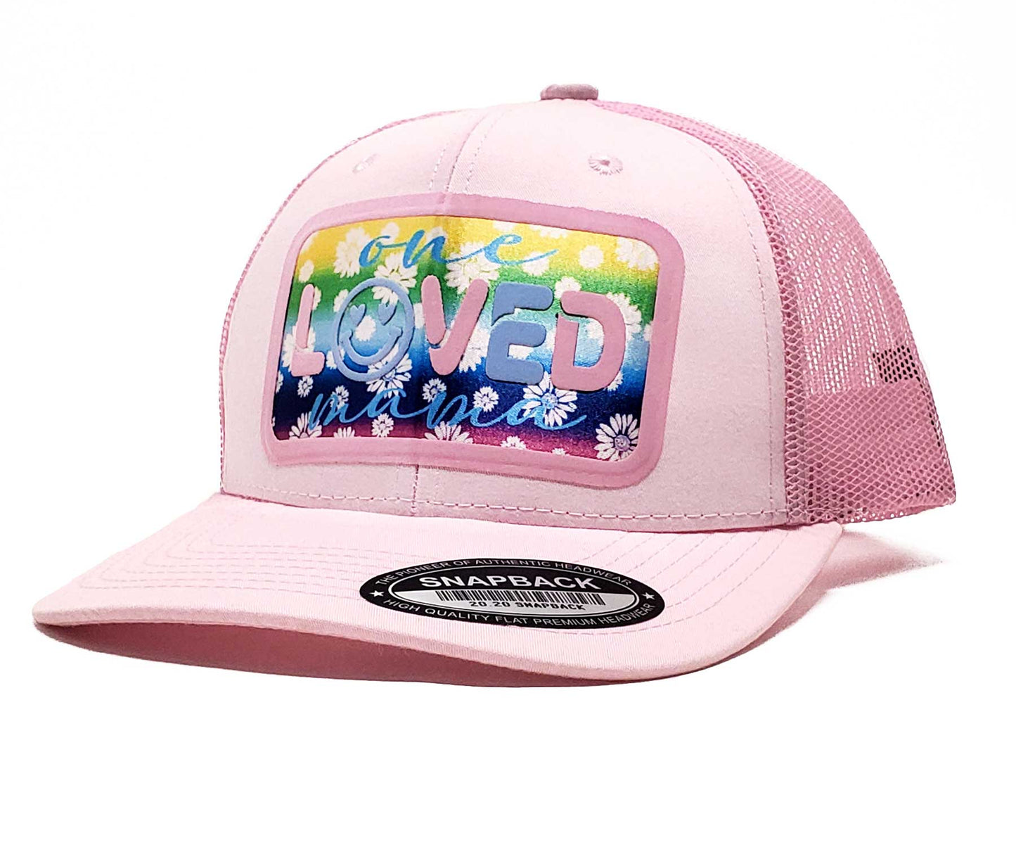 One Loved Mama Trendy Snapbacks & Meshback Hats: Stylish, Breathable & Adjustable Headwear for All