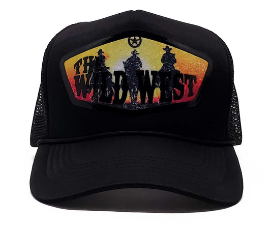 The Wild West Trendy Premium Trucker & Snapback Baseball Cap: Classic Western-Inspired Outdoor